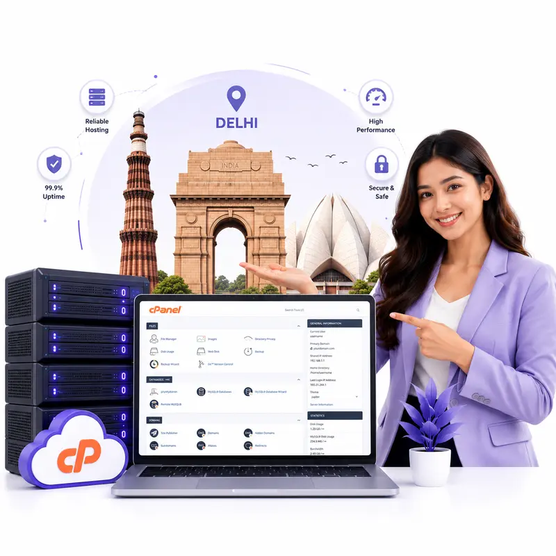 Best cPanel Hosting Delhi