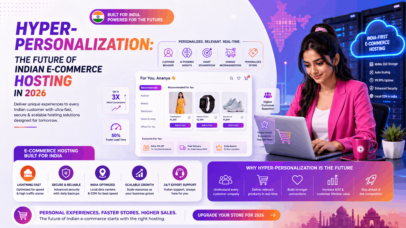 Hyper-Personalization: The Future of Indian E-Commerce Hosting in 2026