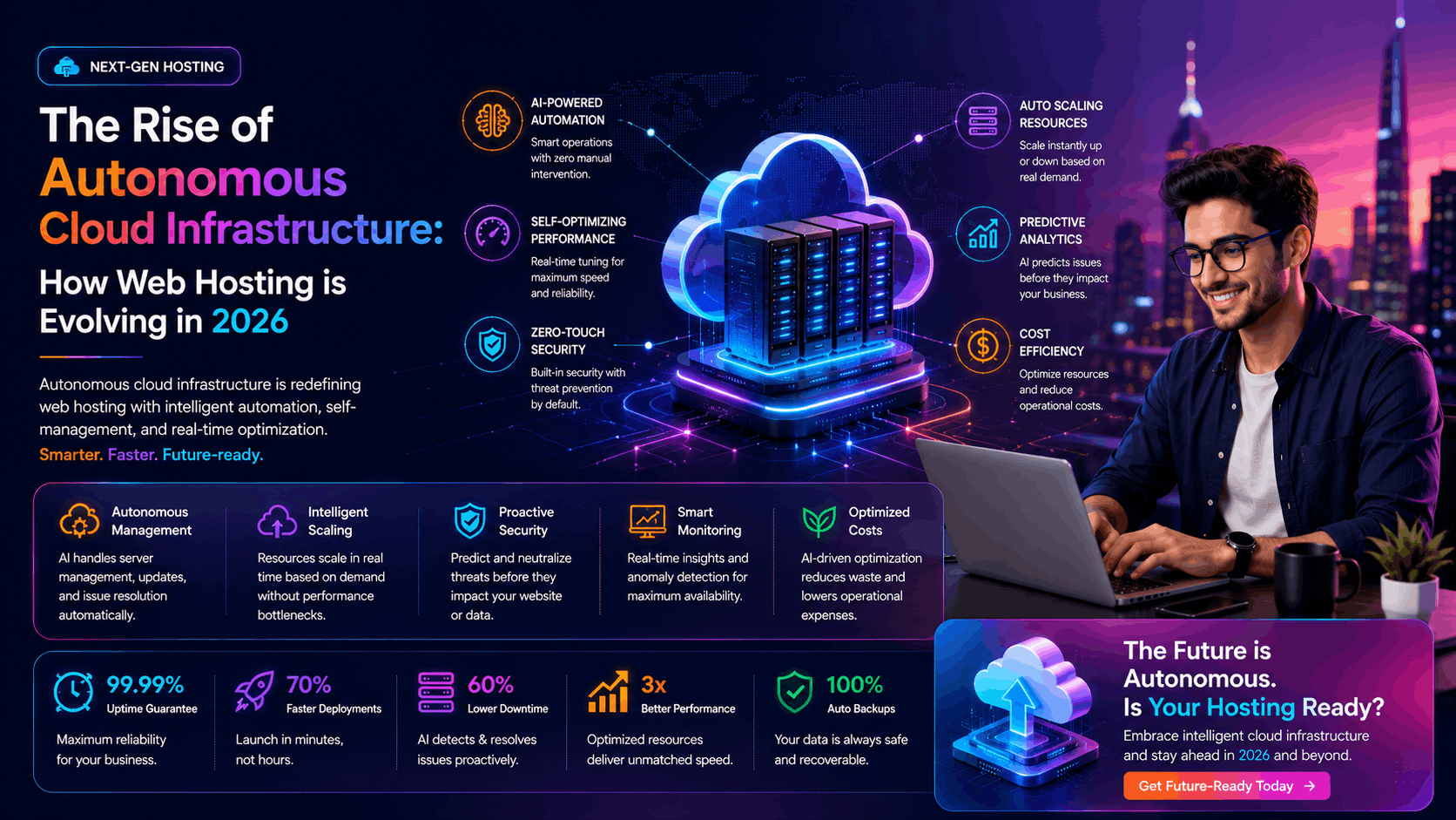 The Rise of Autonomous Cloud Infrastructure: How Web Hosting is Evolving in 2026
