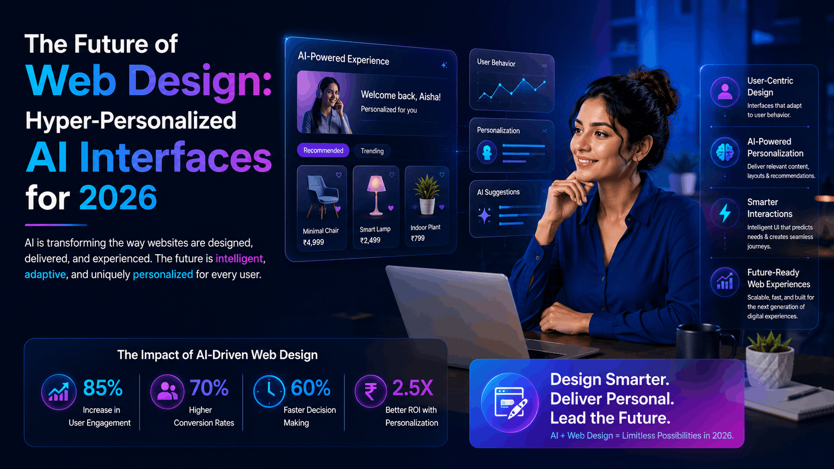 The Future of Web Design: Hyper-Personalized AI Interfaces for 2026