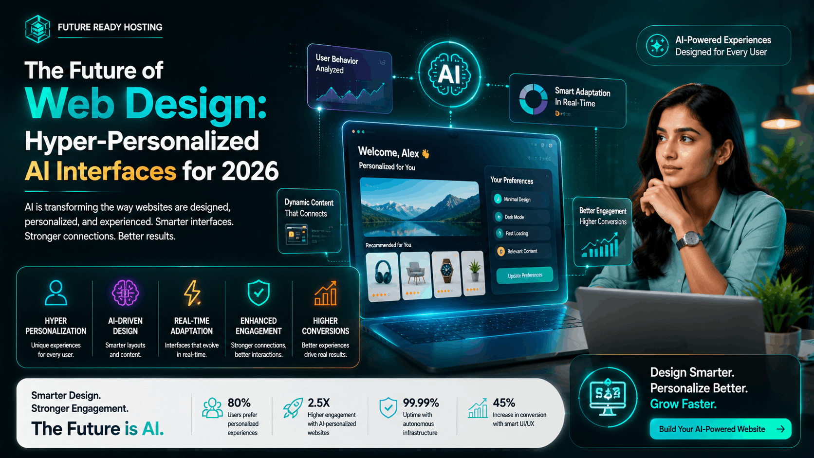 The Future of Web Design: Hyper-Personalized AI Interfaces for 2026