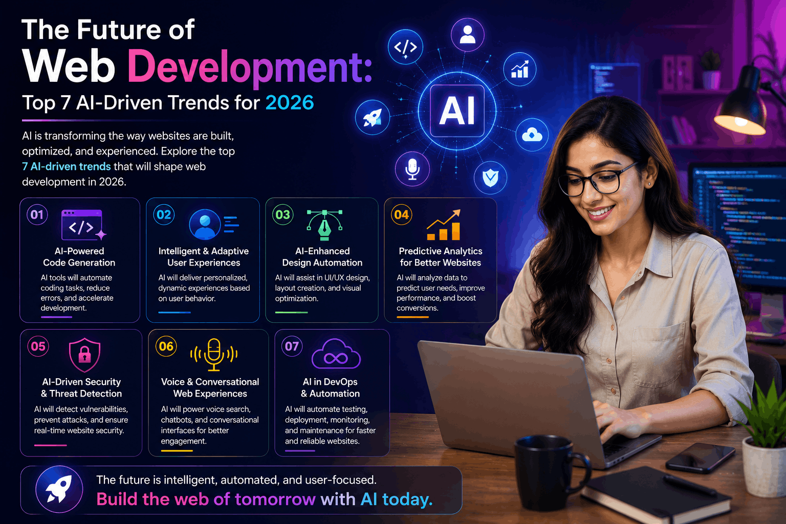 The Future of Web Development: Top 7 AI-Driven Trends for 2026