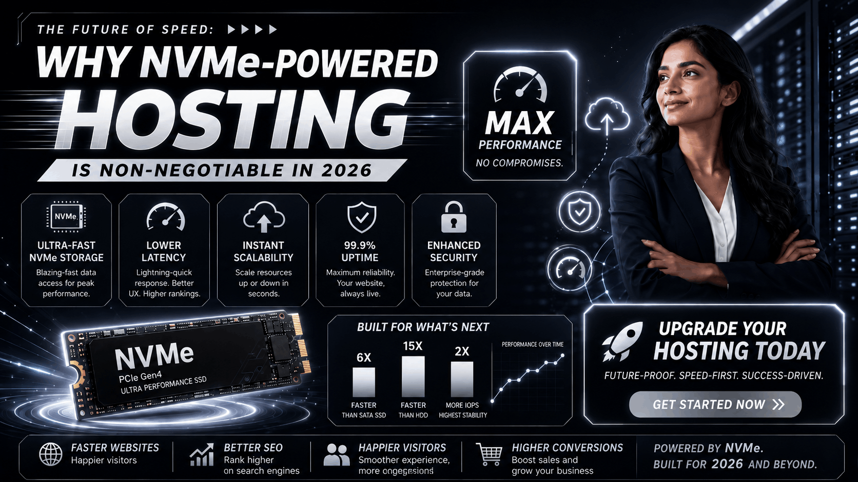 The Future of Speed: Why NVMe-Powered Hosting is Non-Negotiable in 2026