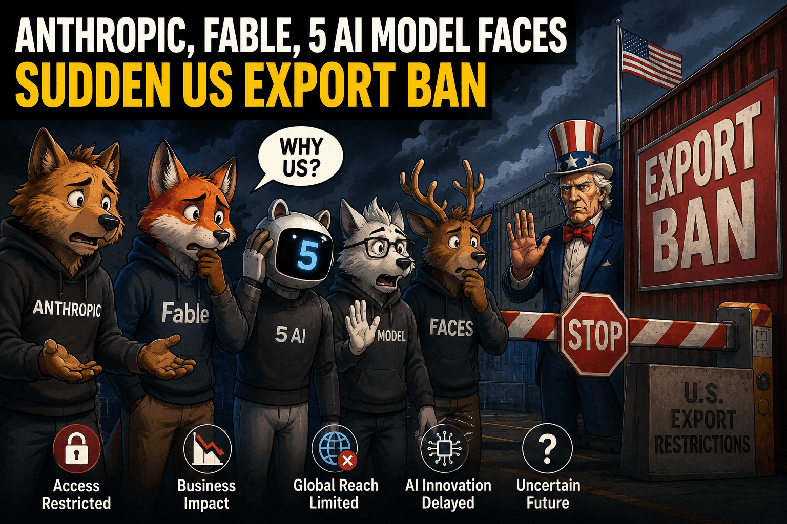 Anthropic’s Fable 5 AI Model Faces Sudden US Export Ban: What Happened and Why It Matters